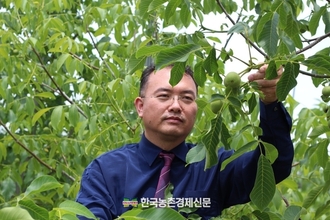 미래호두산업 김현우 대표 "호두 농사 대한민국 미래농업 개척 기대"