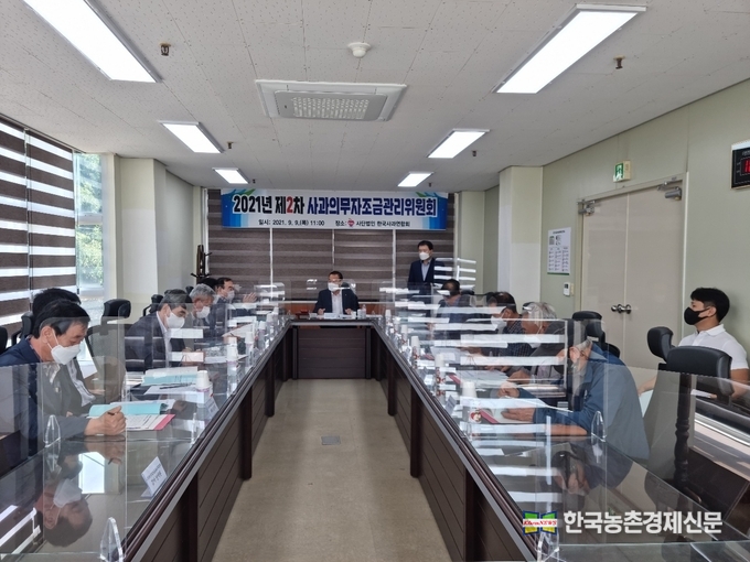 한국사과연합회는 지난 9일 제2차 사과의무자조금관리위원회(위원장 박철선)를 연합회 회의실(경북 상주시)에서 개최하고, 꼭지 무절단 사과 유통방안, 주산지 광역, 시·군단위 조직 시범운영, 사과 생산비 절감 방안 등 심도 있는 논의가 이루어졌다. kenews.co.kr