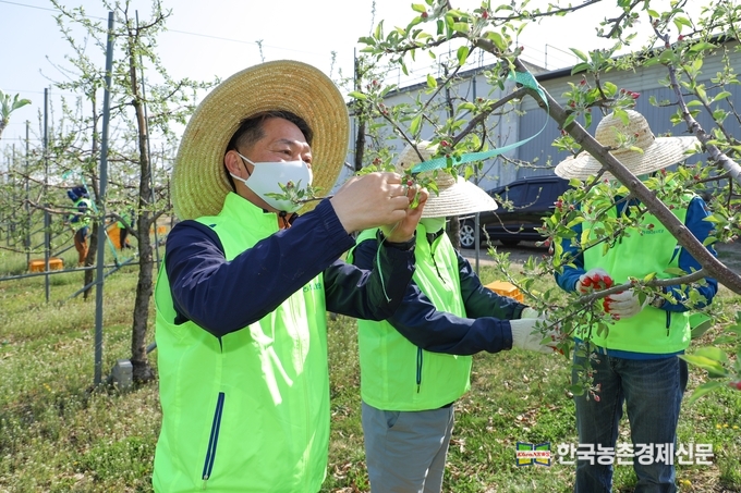 조소행 상호금융대표이사는 “곡식을 기름지게 하는 봄비가 내린다는 곡우(穀雨) 절기에 흘린 땀방울이 단비가 되어 풍성한 결실을 가져오길 바란다”며, “지속가능한 농업·농촌을 구현하기 위해 일손돕기는 물론 양질의 금융서비스도 제공하여 농업인이 보다 윤택한 삶을 누릴 수 있도록 노력하겠다”고 말했다. kenews.co.kr
