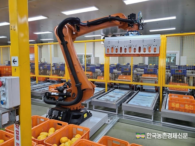 지역농협들의 산지유통센터인 APC 자동화 설비. kenews.co.kr