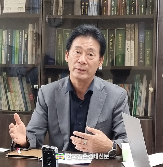 이창호 사단법인 한국오리협회장. kenews.co.kr