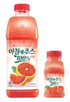 냉장유통 ‘아침에주스 자몽’ 출시