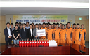 '공사, 가락시장 도매법인, 다농마트' 기초소방시설, 소화기 및 감지기 전달식 개최