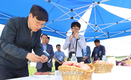 조재호 농촌진흥청장, 전남 '가루쌀' 생산단지 생육 현황 점검