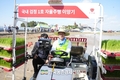 농협, 스마트 농기계 활용...벼 드문모심기 일관 농작업대행 시연회