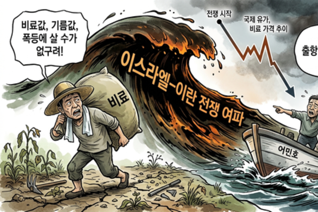 중동전쟁 추경 26조 2천억원...농업분야 2,658억원 빈수레는 면해