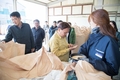 강임준 군산시장, 2023년산 '공공비축미곡' 매입현장 방문 격려